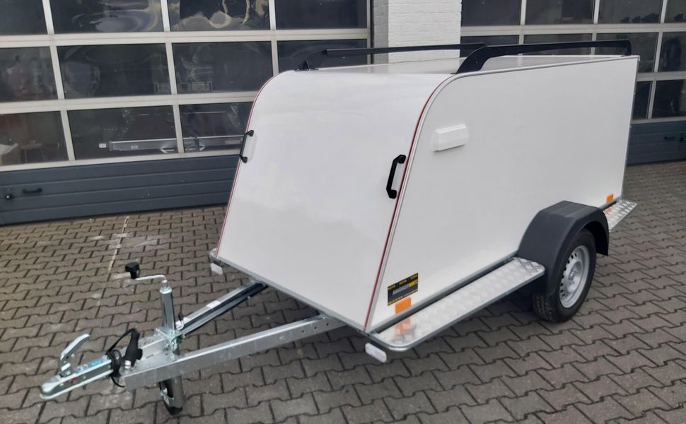 Kofferanhänger TF4 S Midi 250x110x90cm aerodynamisch Trittbretter Dachreling (S) 100km/H 750kg